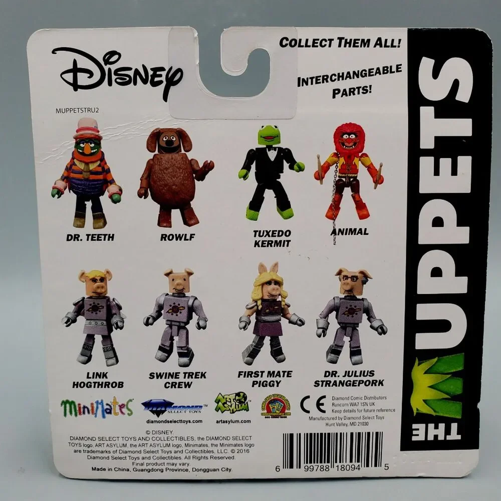 Dr Teeth Rowlf Figures Muppets Minimates Series 2 Mini Fig 2